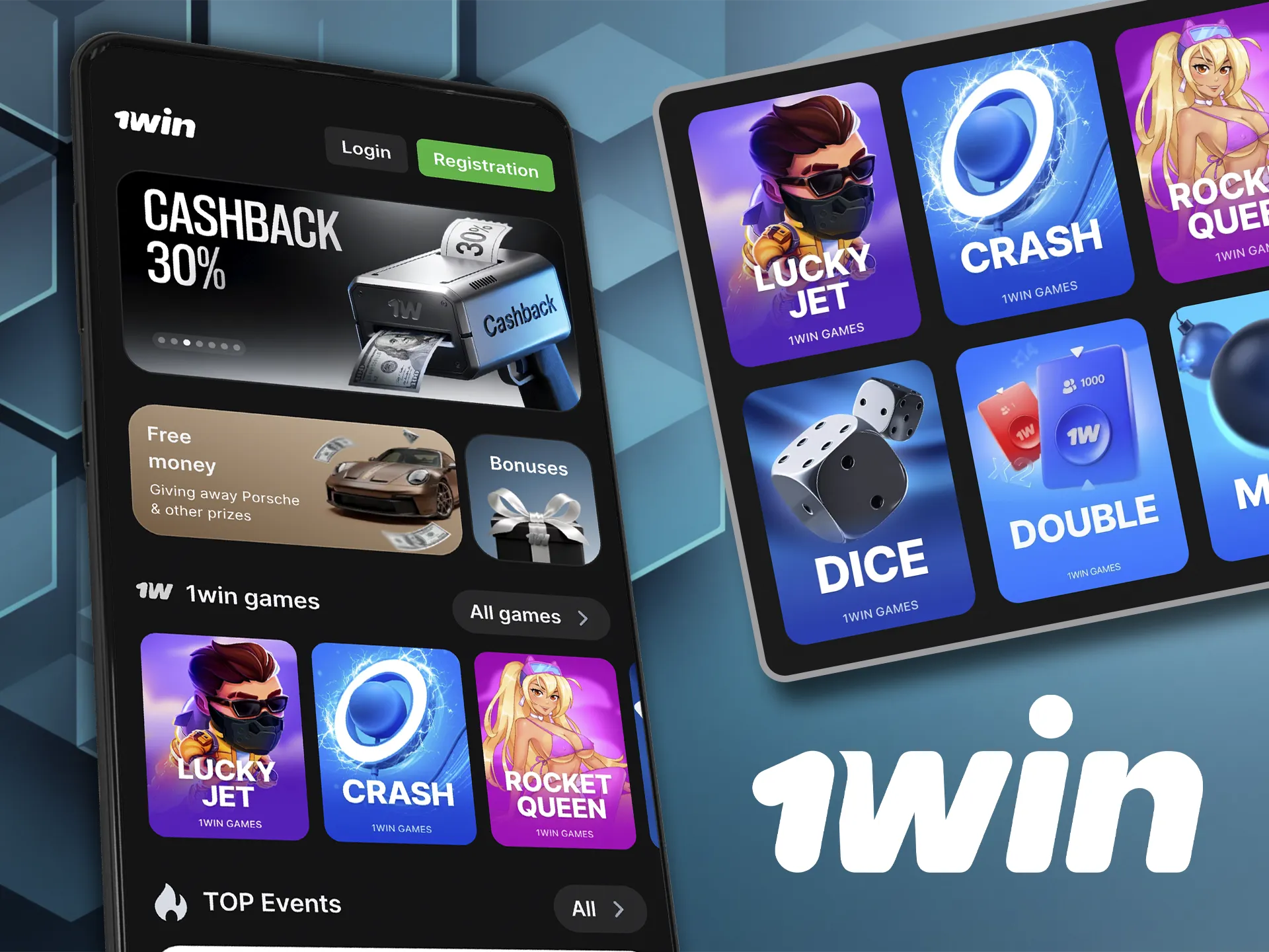 Try your luck at one of the best 1win casinos.