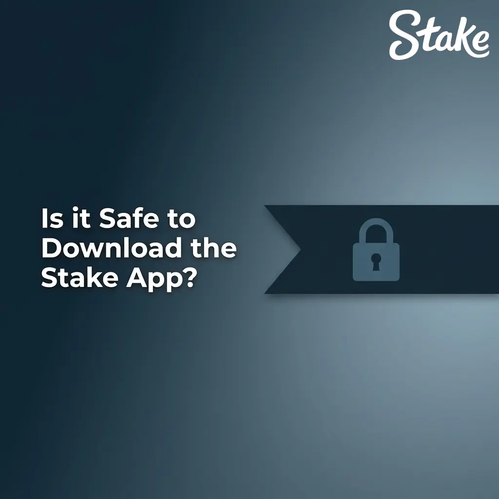 Stake app download on mobile showing SSL security and Curaçao licence badge for safe gaming in India