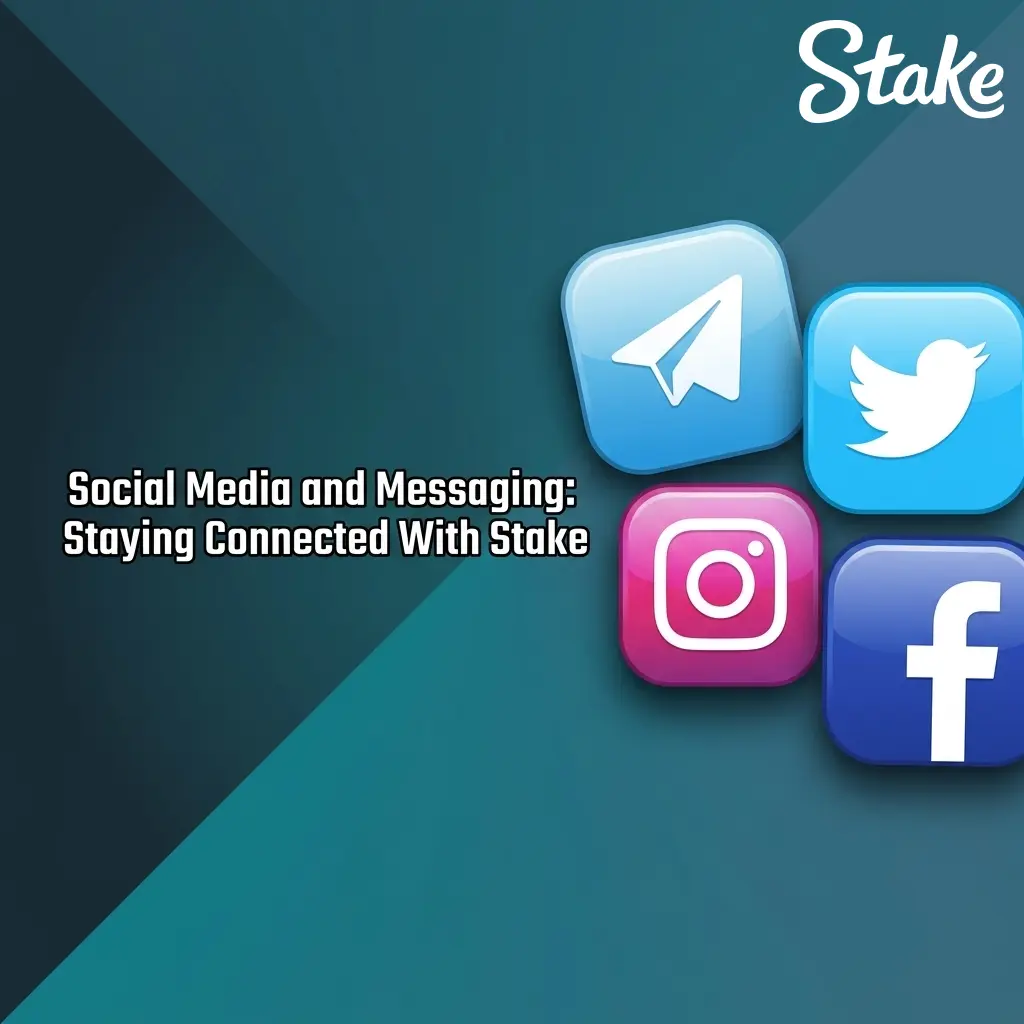 Stake social media support on Telegram, Twitter, Instagram and Facebook for general queries and platform updates