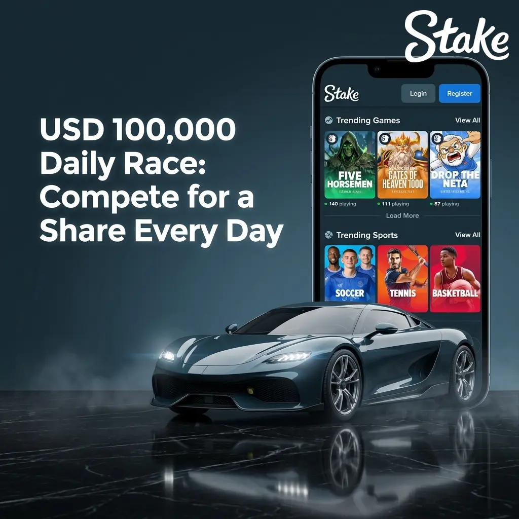 Daily Race at Stake with USD 100,000 prize pool distributed among top 5,000 players in India every day