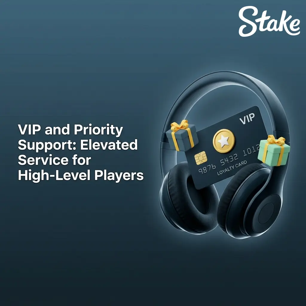 Stake VIP programme priority support with personal account manager for high-value players and expedited service